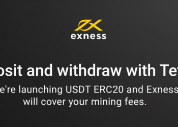 Exness 接受以太币 USDT