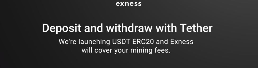 Exness Accept Ether USDT