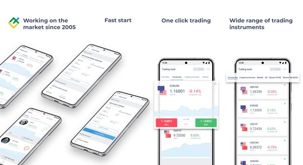 Aplicación móvil LiteFinance